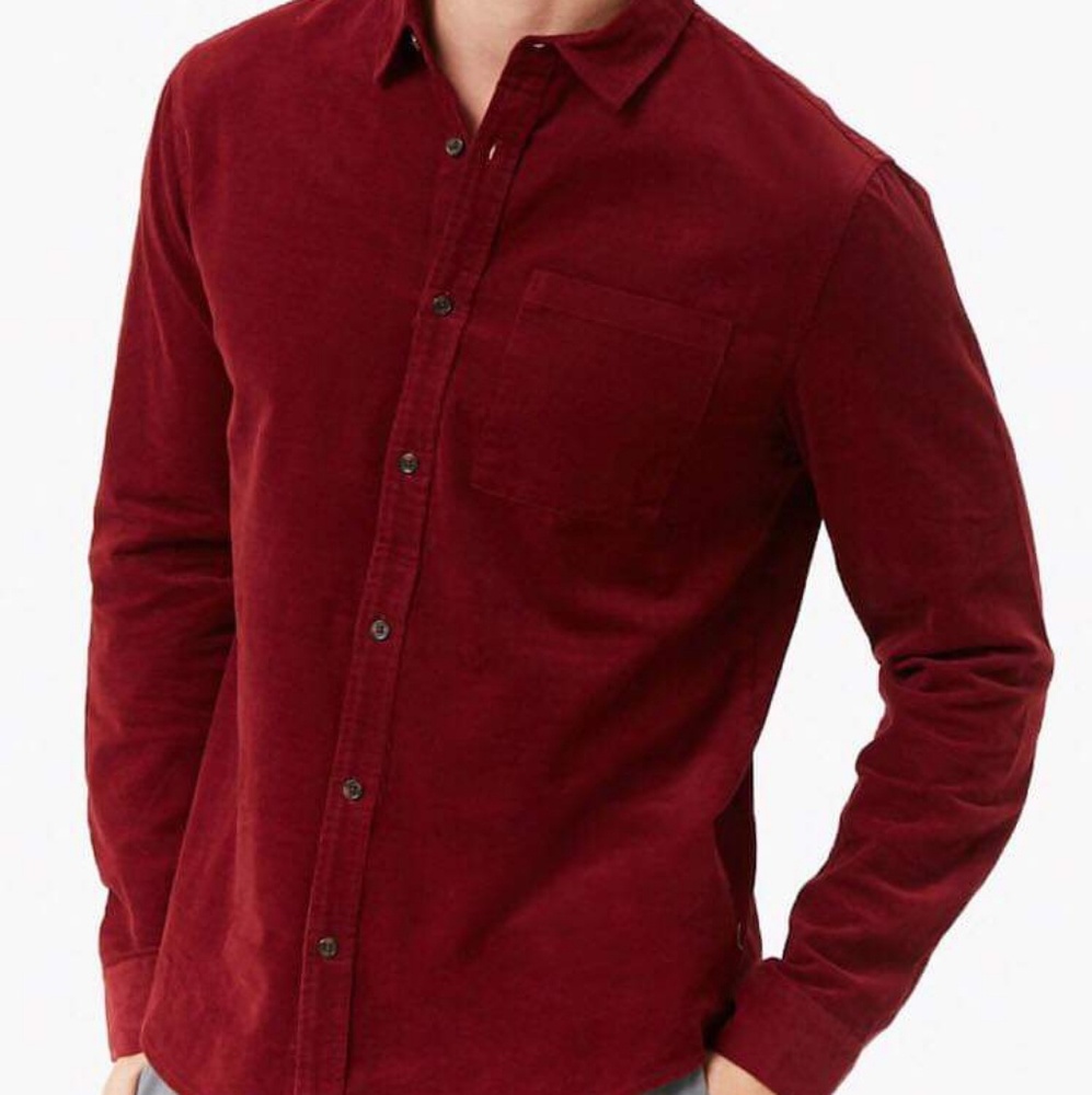 Forever 21 - Men's Corduroy Button Up